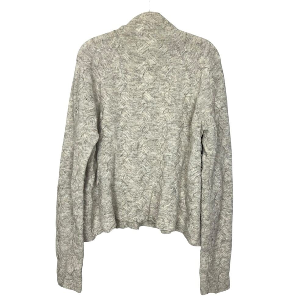 Aritzia Wilfred Free Mical Sweater Oatmeal sz XS Alpaca Wool Blend Turtleneck - Picture 3 of 10